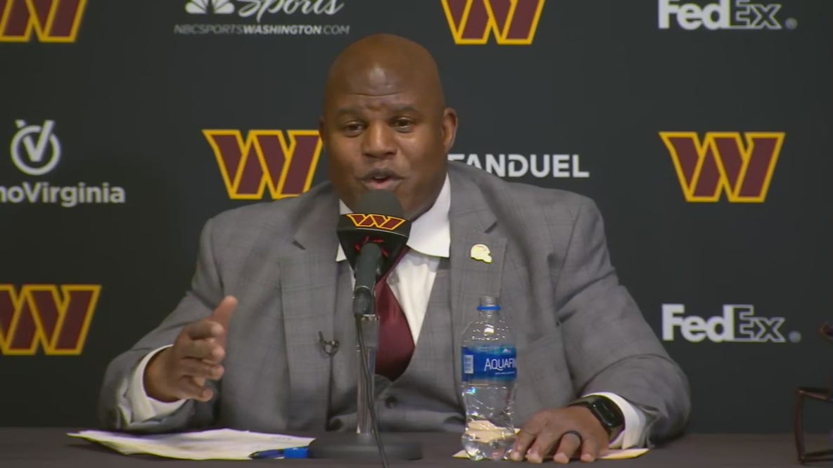Washington Commanders Introduce Eric Bieniemy